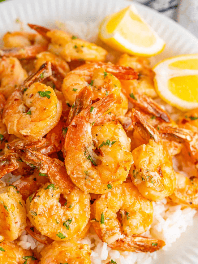 Air Fryer Shrimp with Garlic Butter Story Belle of the Kitchen