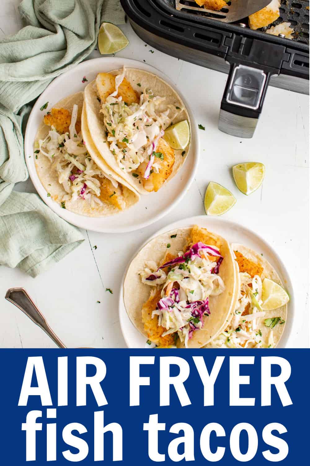 Air Fryer Fish Tacos Belle of the Kitchen