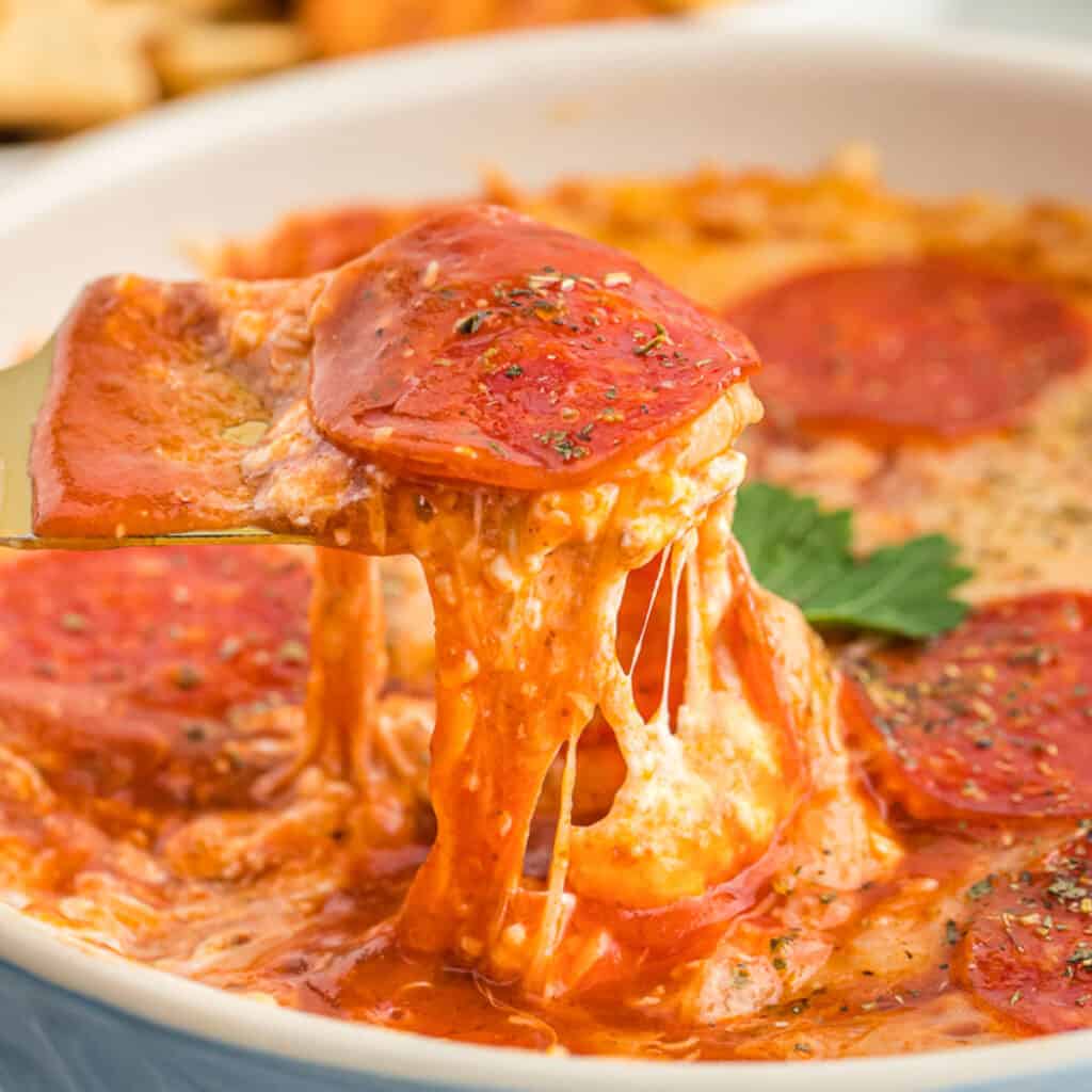 Pizza Dip Recipe Belle of the Kitchen