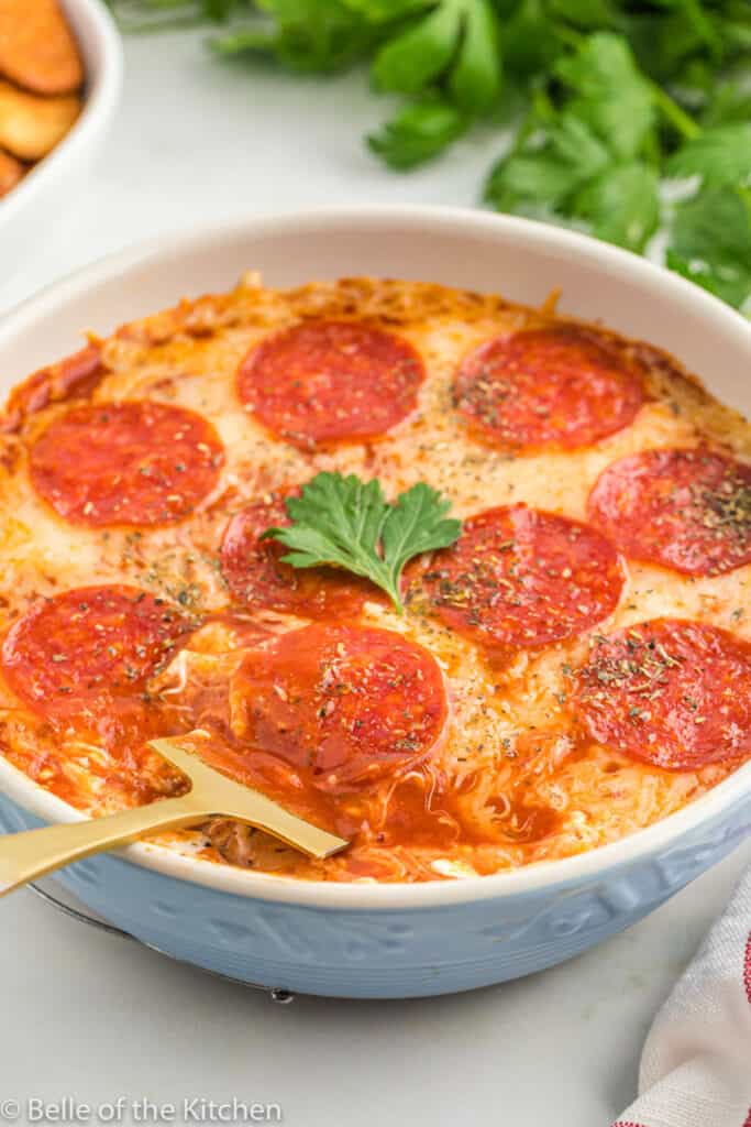 Pizza Dip Recipe Belle of the Kitchen