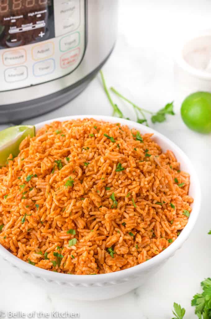 Instant Pot Mexican Rice Belle of the Kitchen