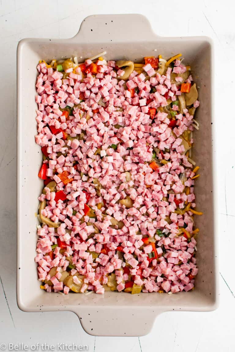 Ham Egg and Cheese Casserole Belle of the Kitchen