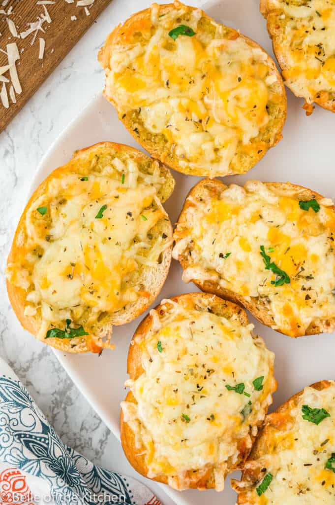 Air Fryer Garlic Bread Belle of the Kitchen