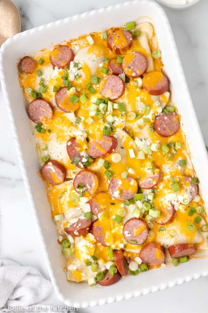 Pierogi Casserole Recipe Belle of the Kitchen