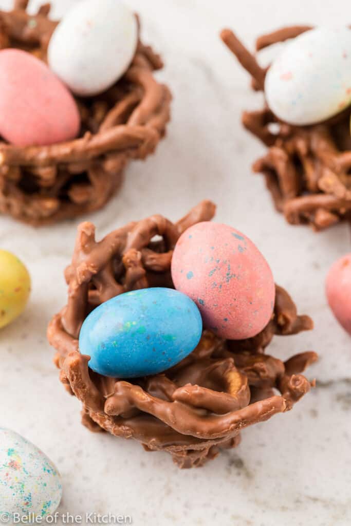 Birds Nest Cookies - Belle of the Kitchen