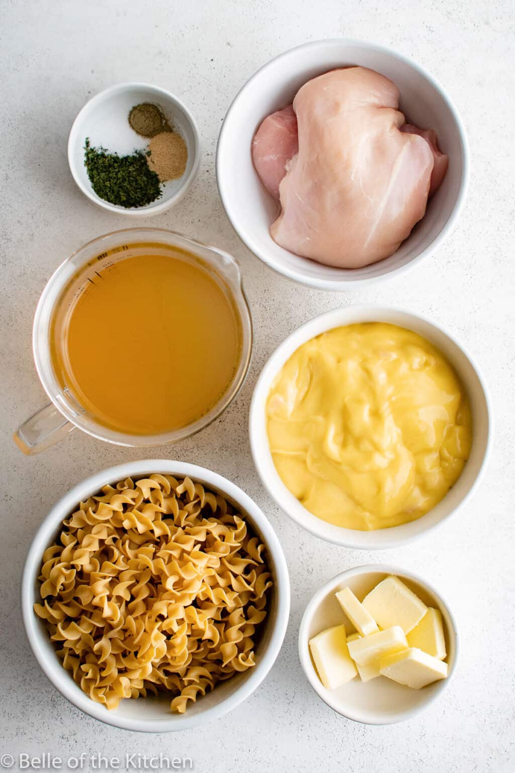 Instant Pot Chicken and Noodles - Belle of the Kitchen