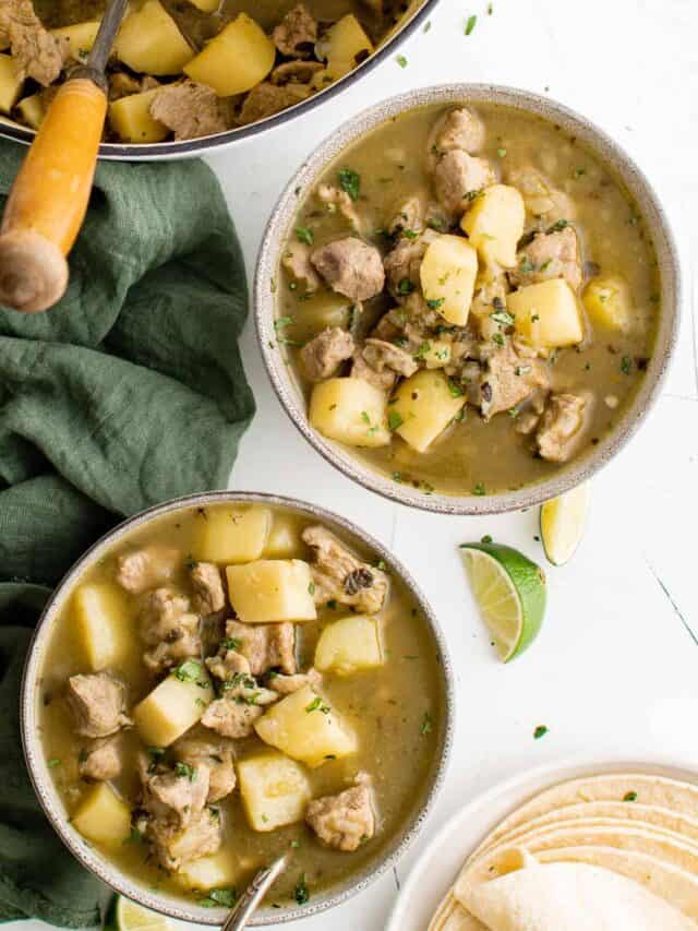Green Chile Stew Recipe Story Belle of the Kitchen