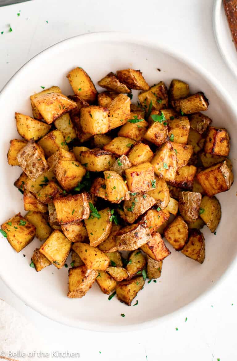 Crispy Air Fryer Breakfast Potatoes Belle of the Kitchen