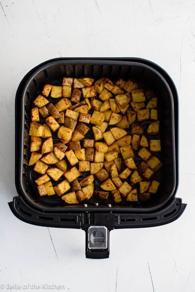 Crispy Air Fryer Breakfast Potatoes Belle of the Kitchen