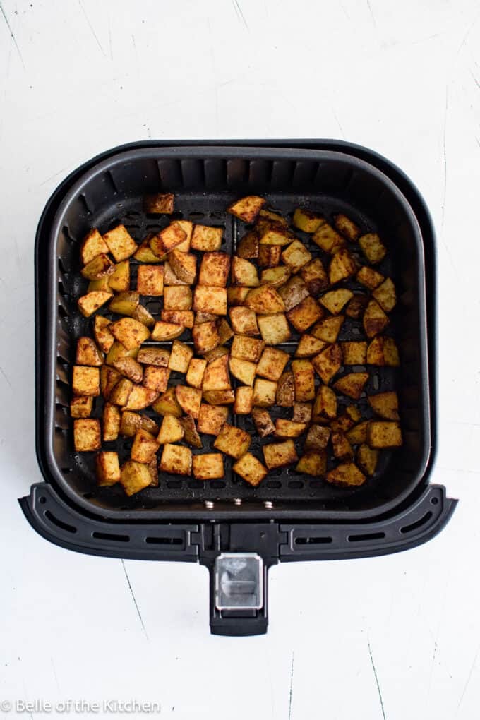 Crispy Air Fryer Breakfast Potatoes Belle of the Kitchen