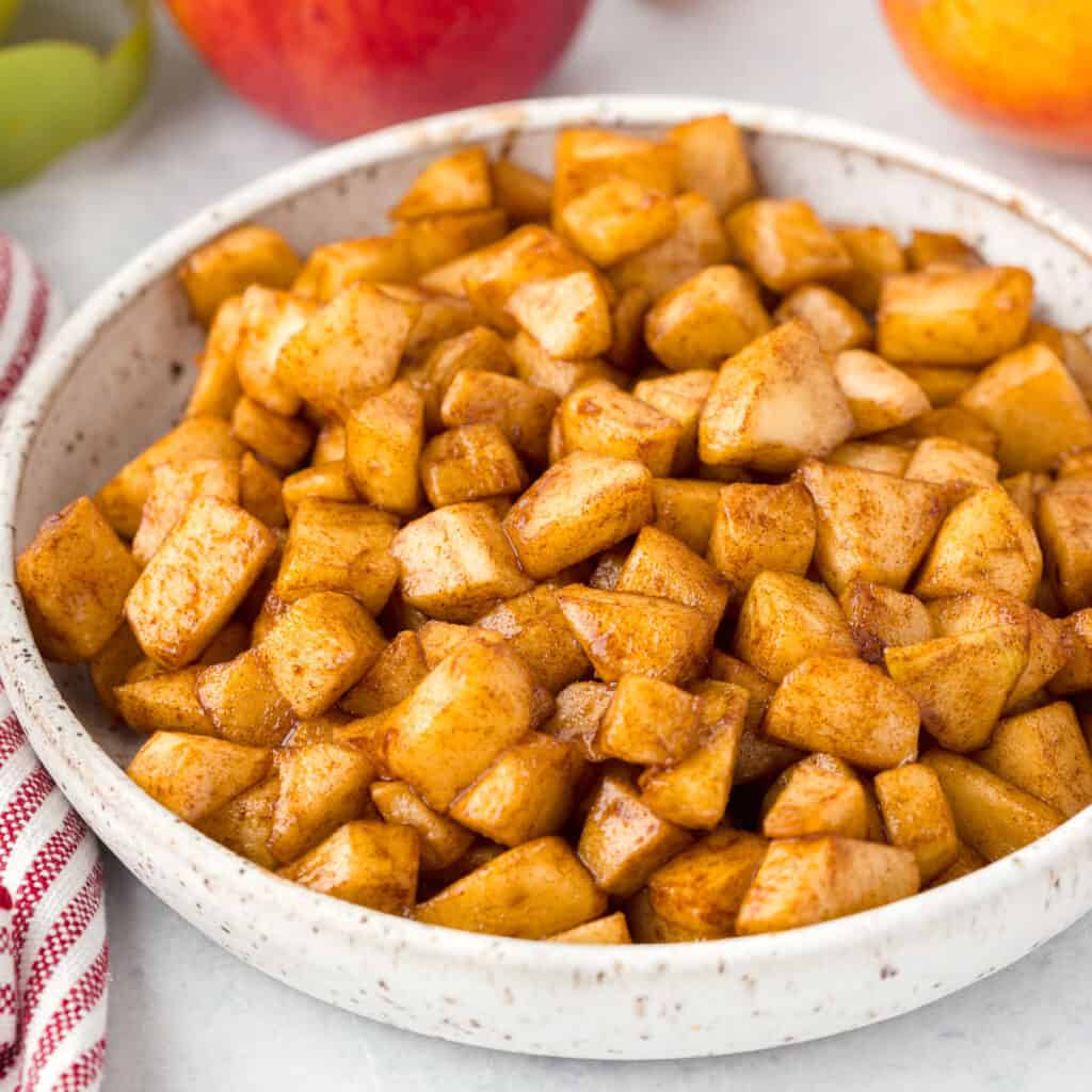 Air Fried Apples (Easy 10 Minute Recipe!) Belle of the Kitchen