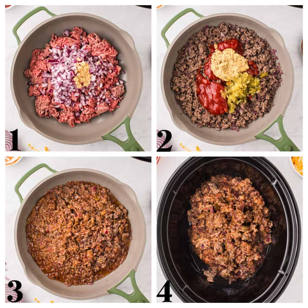 The Best Cheeseburger Dip Recipe (in the Crockpot) Belle of the Kitchen