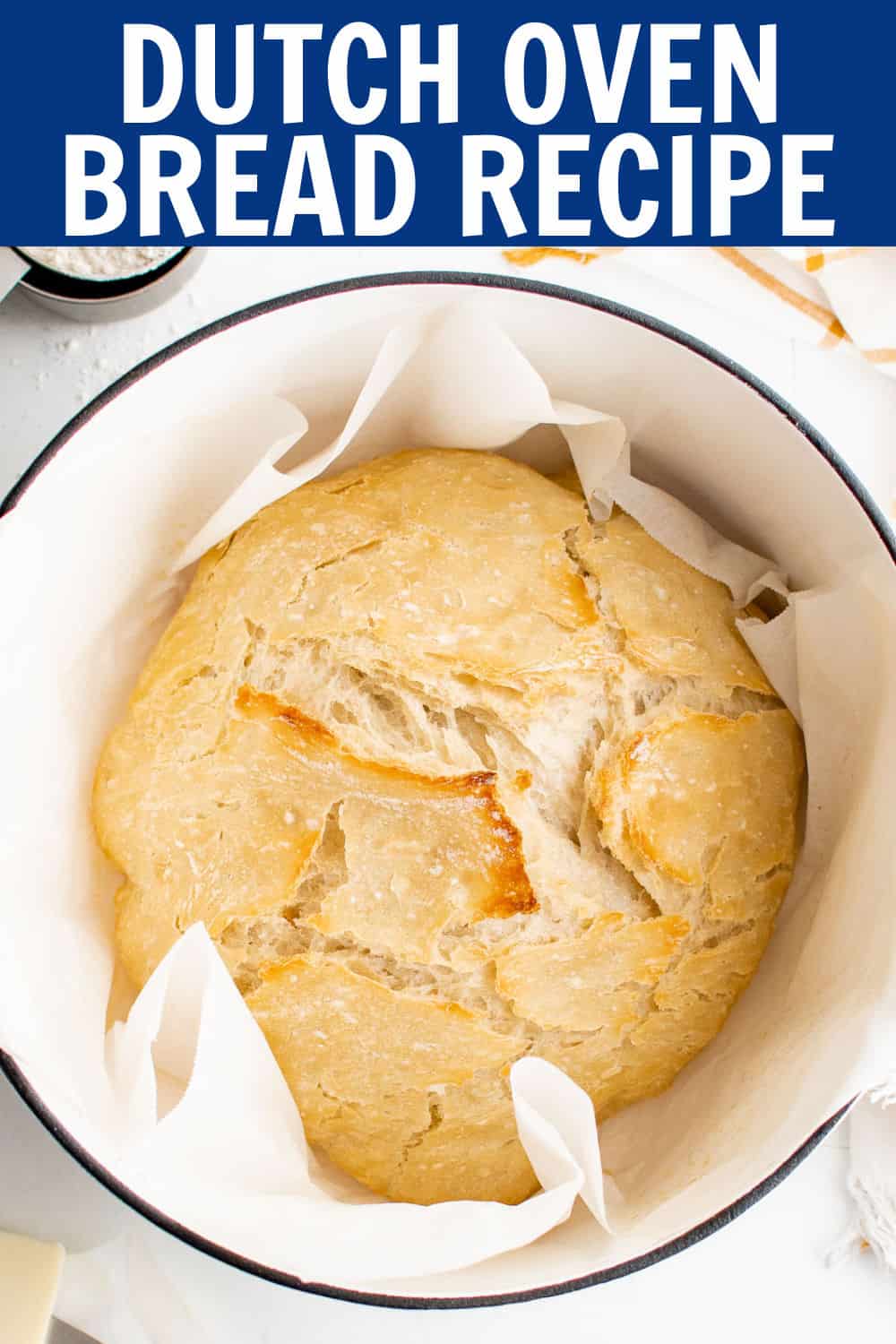 Dutch Oven Bread Recipe (No Knead!) - Belle of the Kitchen