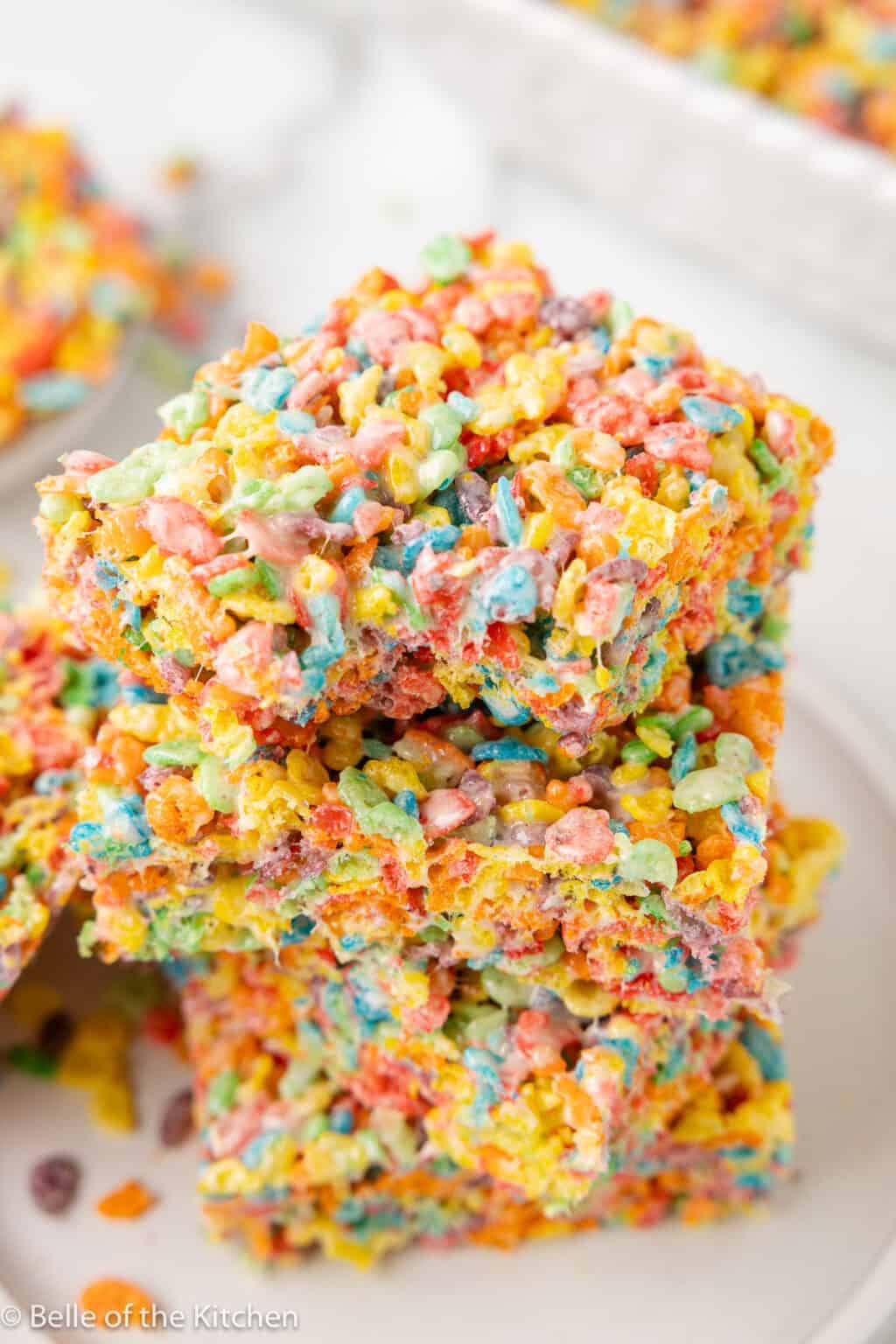 Fruity Pebbles Rice Krispie Treats