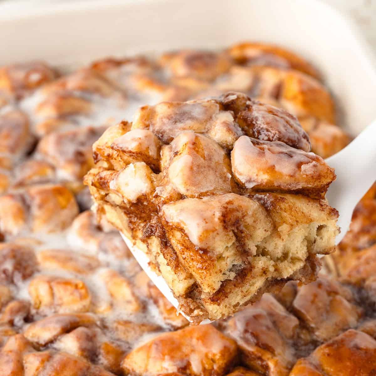 Easy Cinnamon Roll Casserole Recipe