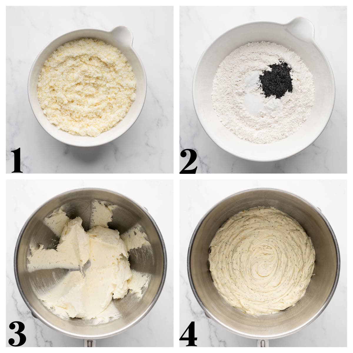 How to make a lemon bundt cake step by step photo instructions.