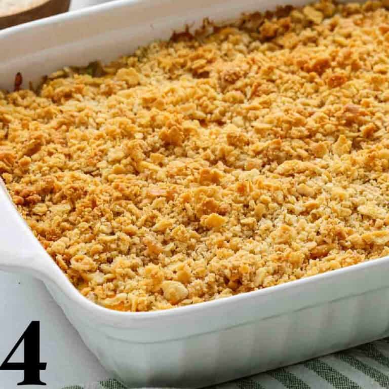 Easy Chicken Broccoli Rice Casserole - Belle of the Kitchen