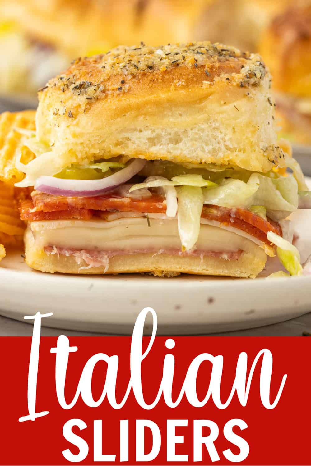 Easy Italian Sliders Recipe - Belle of the Kitchen